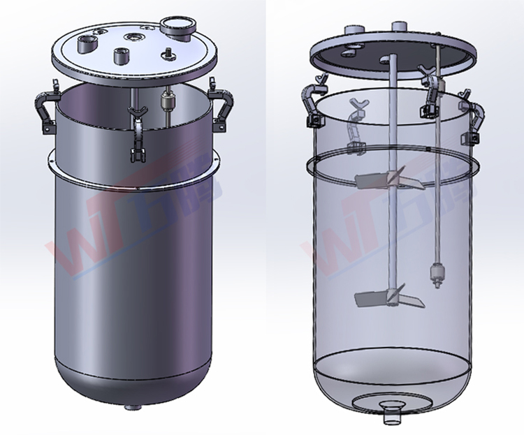 萬(wàn)騰灌膠機(jī)料桶
